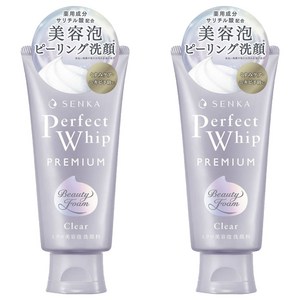 센카 퍼펙트 휩 프리미엄 클리어, 120g, 2개