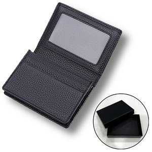 디티그린 수납력 좋은 고급 소가죽 남자 명함 지갑