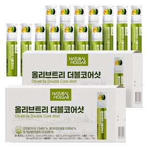 네츄럴올가 지중해 올리브오일 레몬 더블코어샷 트리 캡슐 올레샷, 14회분, 2개