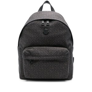 몽클레르 모노그램 프린트 책가방