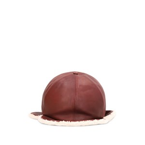 디올 레더 베이스볼 캡 모자