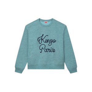 겐조 파리 체인스티치 자수 로고 스웨트셔츠, 블루계열, Standard L(KR 105)