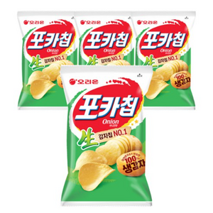 오리온 포카칩 어니언, 66g, 24개