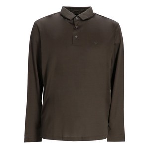 엠포리오아르마니 긴소매 폴로 셔츠