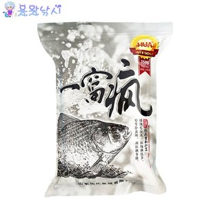 용왕낚시 일와붕 낚시떡밥 중국떡밥 민물떡밥 잉어딱빕 붕어떡밥 집어제 글루텐 어분, 1개