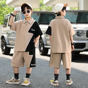 초등생 남아 카라 반팔+반바지 세트(G108)