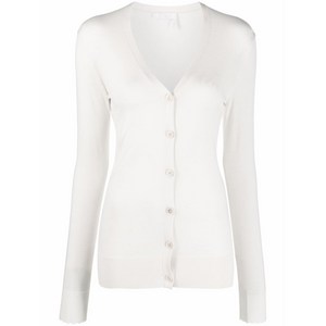 끌로에 물결 커프스 울 가디건