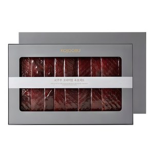 코주부 프리미엄 육포 + 쇼핑백 선물세트, 400g, 1세트