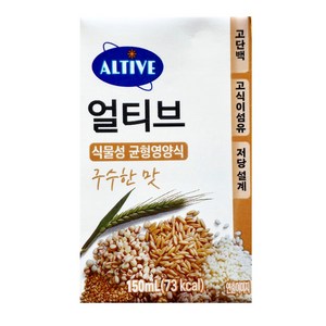 얼티브 균형영양식 구수한맛, 150ml, 24개