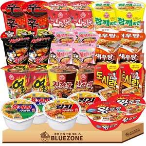 소컵라면 12종 24개 A세트(신라면2+육개장2+김치육개장2+불닭2+까르보불닭2+진짬뽕2+새우탕2+진라면매운2+열라면2+참깨라면2+왕뚜껑미니2+도시락2)