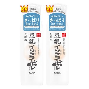 사나 두유 이소플라본 화장수, 200ml, 2개