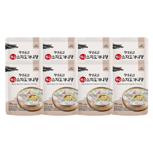 정성곳간 한우스지도가니탕, 700g, 8개