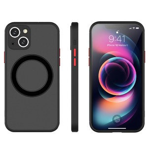 럭스폰 반투명 맥세이프 명품 케이스 휴대폰 거치대 추가 구성