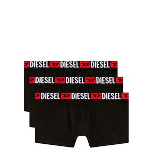 디젤 움빅스 데미안 복서 브리프 3팩 세트, 블랙계열, Standard L