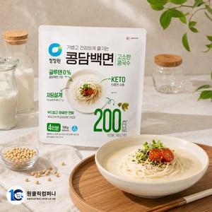 청정원 콩담백면 콩국수, 760g, 1개