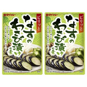 다이쇼 가지의 와사비절임 재료, 30g, 2개