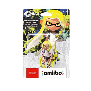 닌텐도 아미보 잉클링엘로 스플래툰3 amiibo 정품 새제품(박스개봉시반품불가), ( 정품 ) NVL-001