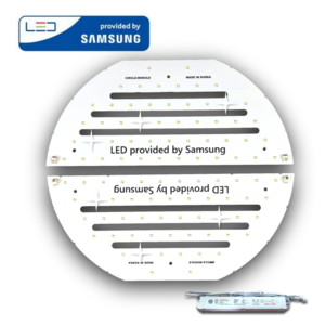 삼성LED 모듈 원형방등 50W 380x160mm 2장 국내제작 플리커프리, 주광색, 1세트