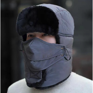 앤시오 따뜻한 겨울모자 오토바이 목보호 귀마개 방한모자