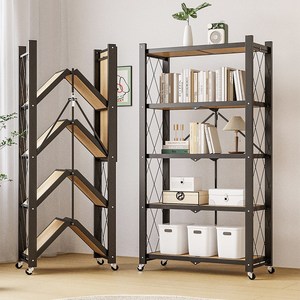 라보토리 프리미엄 원터치 다용도 접이식 간편 폴딩 철제선반