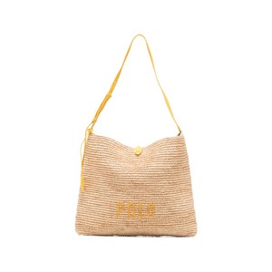 폴로랄프로렌 라피아 토트 백