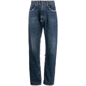 메종 마르지엘라 디스트레스드 스트레이트 진