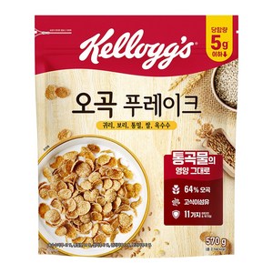 켈로그 고소한 오곡 푸레이크, 570g, 1개