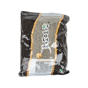 한식품 한검정깨가루(흑임자분말) 1kg, 1개