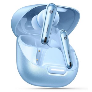 앤커 사운드코어 리버티4 NC 노이즈캔슬링 블루투스이어폰 스카이 블루