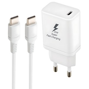 지파워 PD25W C타입 초고속 충전기 + 케이블 세트