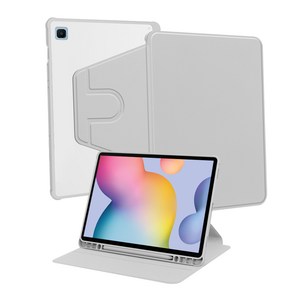 스냅케이스 갤럭시탭S6라이트 북커버 회전 케이스 S펜 수납
