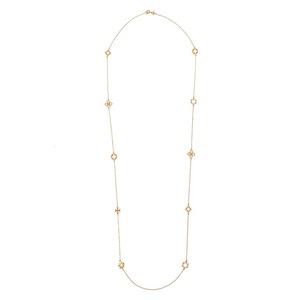 토리 버치 키라 클로버 롱 네크리스