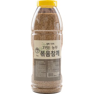 더농부 저온로스팅 알뜰 볶음참깨 1kg 업소용 대용량 식자재, 1개