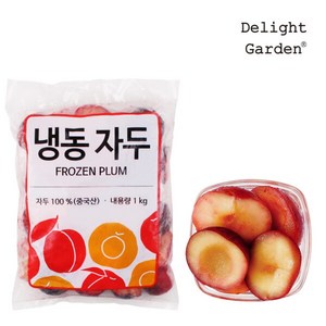 [딜라잇가든] 냉동 자두(반태)1kg x 3, 상세 설명 참조, 3개