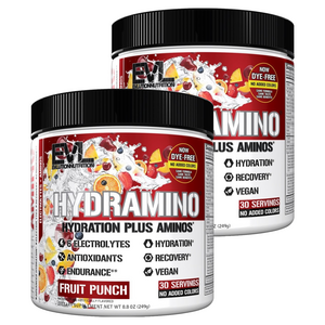 EVLUTIONNUTRITION 하이드라아미노 프루트펀치, 246g, 2개