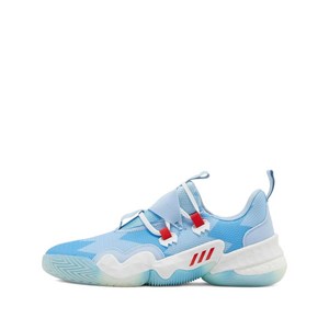 아디다스 트레이영 1 "블루" 스니커즈, US men 18(KR 350), 블루계열