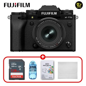 후지필름 정품 X-T5 / XF16-50mm F2.8-4.8 R LM WR KIT / 128G+리더기+잘라쓰는보호필름+극세사융 /TJ