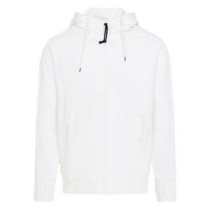 C.P.컴퍼니 고글 디테일 후드 집업, 화이트계열, Standard XL