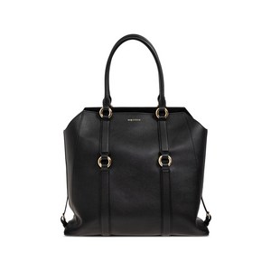 알렉산더맥퀸 링 디테일 레더 토트 백