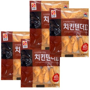 사조오양 치킨텐더 1kg, 4개