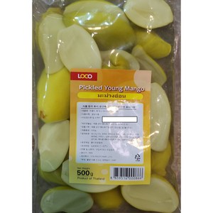 태국 망고 피클드 영 망고 pickled young mango 500g worldfood, 1개