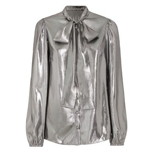 돌체앤가바나 라메 시폰 셔츠, 실버계열, Italy 40(KR 44)