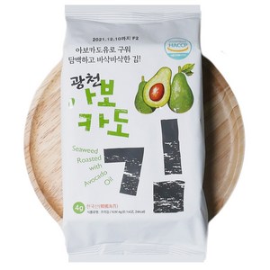 광천 고급원초 명품 아보카도김 조미김, 64봉, 4g