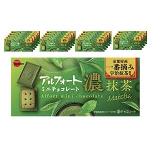 부르본 알포트 미니 초콜릿 진한 말차 맛 12개입
