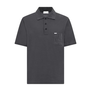 페라가모 자카드 포켓 폴로 셔츠, 그레이계열, L(KR 105)