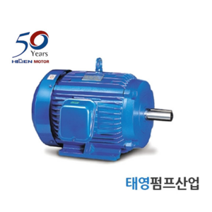 하이젠모터 KMH-05HK1 5HP 3.7KW 4P 380V 태영펌프산업, 1개