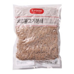 에쓰푸드 비프불고기분쇄 1kg, 1개