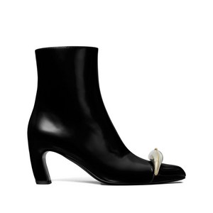 토리 버치 피어스드 XL 앵클 부츠 65mm, US 5.5(KR 225), 블랙계열