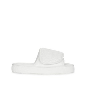 돌체앤가바나 엠보스드 로고 터치 스트랩 슬립온, M, 화이트계열