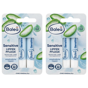 발레아 센시티브 립밤 4.8g 2개입, 알로에 베라, 9.6g, 2개